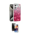 ieg™ iPhone 16 Kılıf Zirve Modern Prime - Siyah 3D Antistatik Mat Seramik Nano Ekran Koruyucu