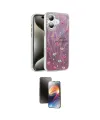 ieg™ iPhone 16 Kılıf Zirve Modern Prime - Siyah 3D Antistatik Mat Seramik Nano Ekran Koruyucu