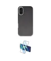ieg™ iPhone 16 Kılıf Zirve Modern Prime - Siyah 3D Antistatik Seramik Nano Ekran Koruyucu