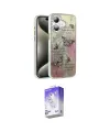 ieg™ iPhone 16 Kılıf Zirve Modern Prime - Siyah Bilvis 5in1 3D Magic Cam Ekran Koruyucu