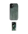 ieg™ iPhone 16 Kılıf Zirve Yansıma Serisi - Siyah 360 Mat Full Body Arka Koruyucu