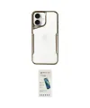 ieg™ iPhone 16 Plus Kılıf Akış Çizgi Koleksiyonu - Şeffaf Pasifik Cam Ekran Koruyucu