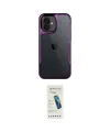 ieg™ iPhone 16 Plus Kılıf Akış Çizgi Koleksiyonu - Şeffaf Pasifik Cam Ekran Koruyucu