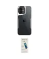 ieg™ iPhone 16 Plus Kılıf Akış Çizgi Koleksiyonu - Şeffaf Pasifik Cam Ekran Koruyucu