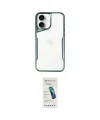 ieg™ iPhone 16 Plus Kılıf Akış Çizgi Koleksiyonu - Şeffaf Pasifik Cam Ekran Koruyucu