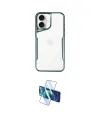 ieg™ iPhone 16 Plus Kılıf Akış Çizgi Koleksiyonu - Siyah 3D Antistatik Cam Ekran Koruyucu