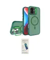 ieg™ iPhone 16 Plus Kılıf Akış Form - Şeffaf Pasifik Cam Ekran Koruyucu