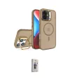ieg™ iPhone 16 Plus Kılıf Akış Form - Siyah Bilvis 3D Cam Ekran Koruyucu