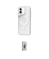 ieg™ iPhone 16 Plus Kılıf Atlas Serisi - Siyah Bilvis 3D Cam Ekran Koruyucu