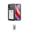 ieg™ iPhone 16 Plus Kılıf Doruk Klasik Koleksiyonu - Siyah Bilvis 3D Cam Ekran Koruyucu