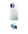 ieg™ iPhone 16 Plus Kılıf Doruk Klasik Prime - Siyah 3D Antistatik Cam Ekran Koruyucu