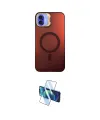 ieg™ iPhone 16 Plus Kılıf Doruk Klasik Prime - Siyah 3D Antistatik Cam Ekran Koruyucu