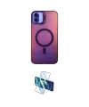 ieg™ iPhone 16 Plus Kılıf Doruk Klasik Prime - Siyah 3D Antistatik Seramik Nano Ekran Koruyucu