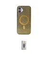 ieg™ iPhone 16 Plus Kılıf Eksen Çizgi - Siyah Bilvis 3D Cam Ekran Koruyucu