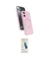 ieg™ iPhone 16 Plus Kılıf İz Işık Koleksiyonu - Şeffaf Pasifik Cam Ekran Koruyucu