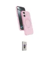 ieg™ iPhone 16 Plus Kılıf İz Işık Koleksiyonu - Siyah Bilvis 3D Cam Ekran Koruyucu