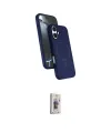 ieg™ iPhone 16 Plus Kılıf İz Işık Koleksiyonu - Siyah Bilvis 3D Cam Ekran Koruyucu