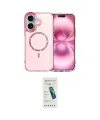 ieg™ iPhone 16 Plus Kılıf Kıvılcım Form Prime - Şeffaf Pasifik Cam Ekran Koruyucu