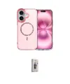 ieg™ iPhone 16 Plus Kılıf Kıvılcım Form Prime - Siyah Bilvis 3D Cam Ekran Koruyucu