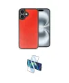 ieg™ iPhone 16 Plus Kılıf Kıvılcım Işık Serisi - Siyah 3D Antistatik Cam Ekran Koruyucu
