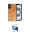 ieg™ iPhone 16 Plus Kılıf Kıvılcım Işık Serisi - Siyah 3D Antistatik Cam Ekran Koruyucu