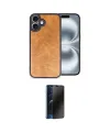 ieg™ iPhone 16 Plus Kılıf Kıvılcım Işık Serisi - Siyah 3D Antistatik Hayalet Cam Ekran Koruyucu