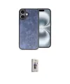 ieg™ iPhone 16 Plus Kılıf Kıvılcım Işık Serisi - Siyah Bilvis 3D Cam Ekran Koruyucu