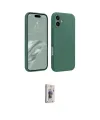 ieg™ iPhone 16 Plus Kılıf Kozmos Yansıma Özel Seri - Siyah Bilvis 3D Cam Ekran Koruyucu