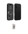ieg™ iPhone 16 Plus Kılıf Kozmos Yansıma Özel Seri - Siyah Bilvis 3D Cam Ekran Koruyucu