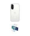 ieg™ iPhone 16 Plus Kılıf Kutup Klasik Serisi - Siyah 3D Antistatik Cam Ekran Koruyucu