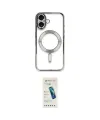 ieg™ iPhone 16 Plus Kılıf Nova Işık Özel Seri - Şeffaf Pasifik Cam Ekran Koruyucu