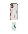ieg™ iPhone 16 Plus Kılıf Nova Işık Özel Seri - Şeffaf Pasifik Cam Ekran Koruyucu