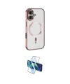 ieg™ iPhone 16 Plus Kılıf Nova Işık Özel Seri - Siyah 3D Antistatik Seramik Nano Ekran Koruyucu