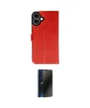 ieg™ iPhone 16 Plus Kılıf Siluet Işık Serisi - Siyah 3D Antistatik Hayalet Cam Ekran Koruyucu