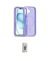 ieg™ iPhone 16 Plus Kılıf Siluet Minimal Prime - Siyah Bilvis 3D Cam Ekran Koruyucu