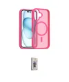ieg™ iPhone 16 Plus Kılıf Siluet Minimal Prime - Siyah Bilvis 3D Cam Ekran Koruyucu
