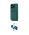 ieg™ iPhone 16 Plus Kılıf Vadi Çizgi Prime - Siyah 3D Antistatik Seramik Nano Ekran Koruyucu