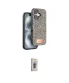 ieg™ iPhone 16 Plus Kılıf Vadi Klasik Serisi - Siyah Bilvis 3D Cam Ekran Koruyucu