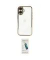ieg™ iPhone 16 Plus Kılıf Vadi Minimal - Şeffaf Pasifik Cam Ekran Koruyucu
