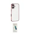 ieg™ iPhone 16 Plus Kılıf Vadi Minimal - Şeffaf Pasifik Cam Ekran Koruyucu