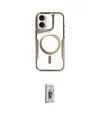ieg™ iPhone 16 Plus Kılıf Yadigar Klasik Özel Seri - Siyah Bilvis 3D Cam Ekran Koruyucu