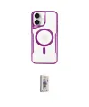ieg™ iPhone 16 Plus Kılıf Yadigar Klasik Özel Seri - Siyah Bilvis 3D Cam Ekran Koruyucu
