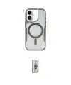 ieg™ iPhone 16 Plus Kılıf Yadigar Klasik Özel Seri - Siyah Bilvis 3D Cam Ekran Koruyucu