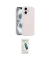 ieg™ iPhone 16 Plus Kılıf Yankı Form Serisi - Şeffaf Pasifik Cam Ekran Koruyucu
