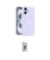 ieg™ iPhone 16 Plus Kılıf Yankı Form Serisi - Siyah Bilvis 3D Cam Ekran Koruyucu