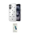 ieg™ iPhone 16 Plus Kılıf Yörünge Form - Şeffaf Pasifik Cam Ekran Koruyucu
