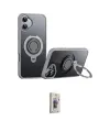 ieg™ iPhone 16 Plus Kılıf Zirve Çizgi Prime - Siyah Bilvis 3D Cam Ekran Koruyucu