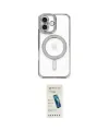 ieg™ iPhone 16 Plus Kılıf Zirve Doku Prime - Şeffaf Pasifik Cam Ekran Koruyucu