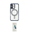 ieg™ iPhone 16 Plus Kılıf Zirve Doku Prime - Şeffaf Pasifik Cam Ekran Koruyucu