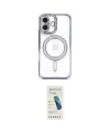 ieg™ iPhone 16 Plus Kılıf Zirve Doku Prime - Şeffaf Pasifik Cam Ekran Koruyucu